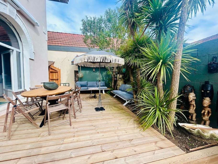 Villa8Pers 3'Piedplage Pleincentre Piscine Parking Arcachon Exterior photo